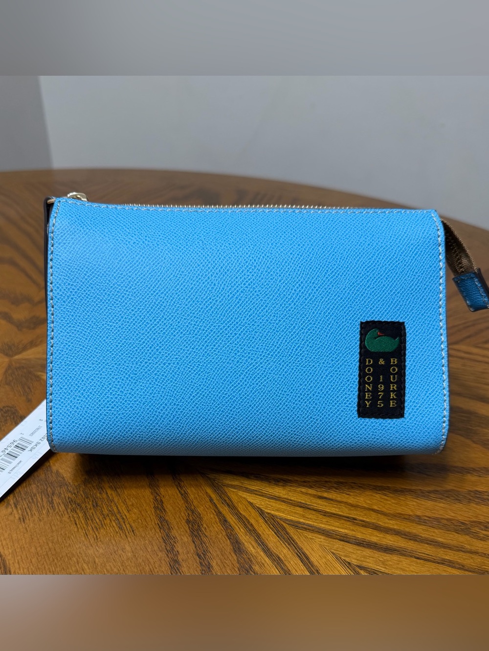 Dooney & Bourke Light Blue Zip Crossbody